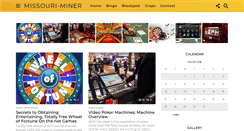 Desktop Screenshot of missouri-miner.com